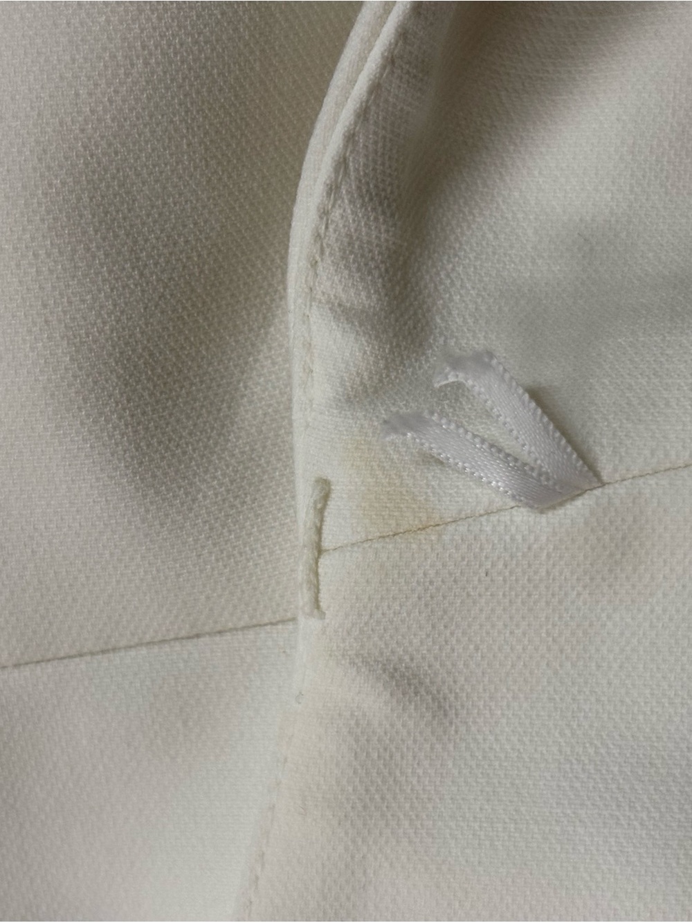 Likely One-Shoulder Cream Midi Dress with Side Slit - Picture 8 of 13